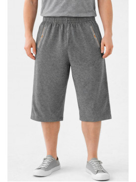 Бриджі чоловічі напівбатальні темно-сірого кольору Y-6742-LBK 212997C