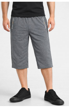 Бриджи мужские полубатальные тёмно-серого цвета Y-6742-LBK 212998C