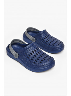 Кроксы женские темно-синего цвета ДС-62 213003C