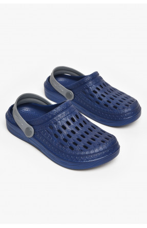 Крокси жіночі темно-синього кольору ДС-62 213003C