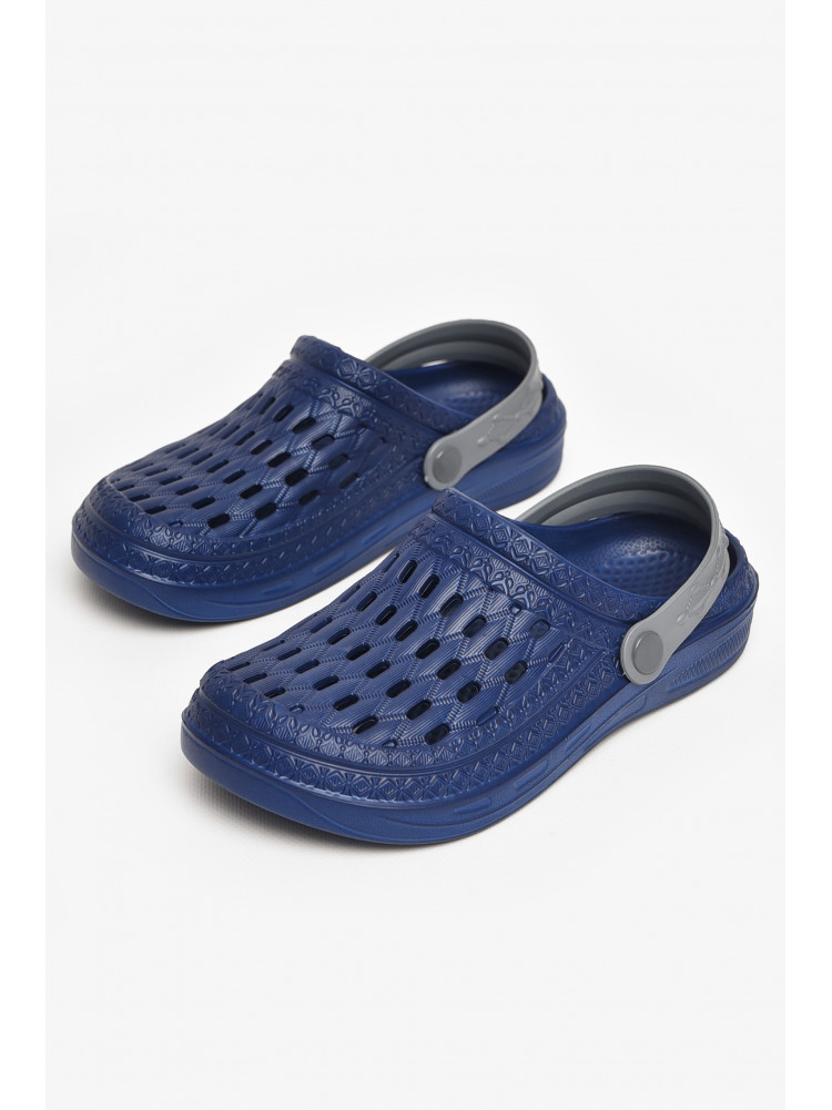 Кроксы женские темно-синего цвета ДС-62 213003C