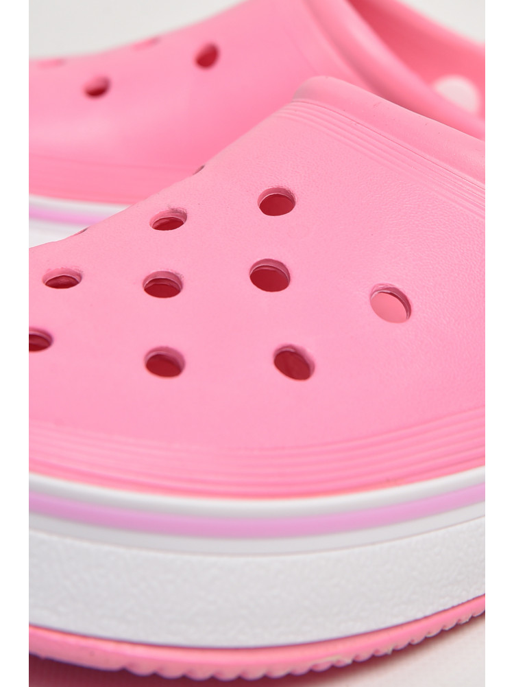 Кроксы женские розового цвета 4001 213006C