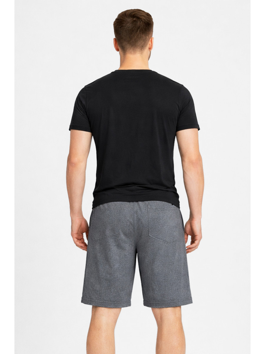 Шорты мужские однотонные тёмно-серого цвета А2087-3 213009C
