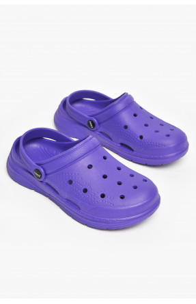 Крокси жіночі фіолетового кольору с102 213012C