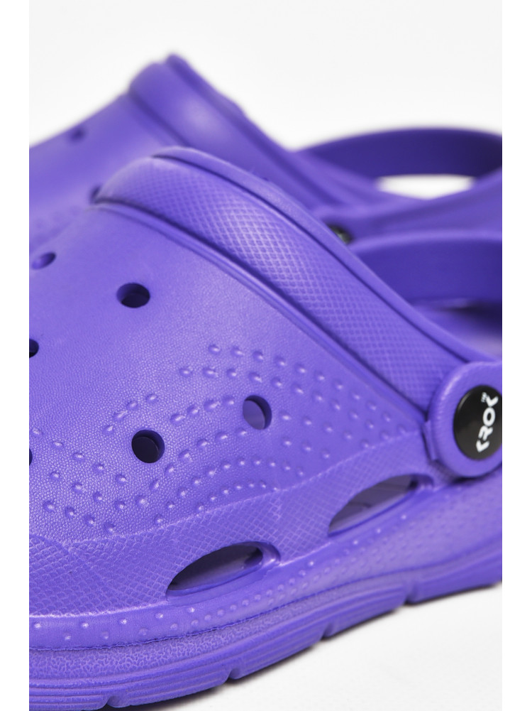 Кроксы женские фиолетового цвета с102 213012C