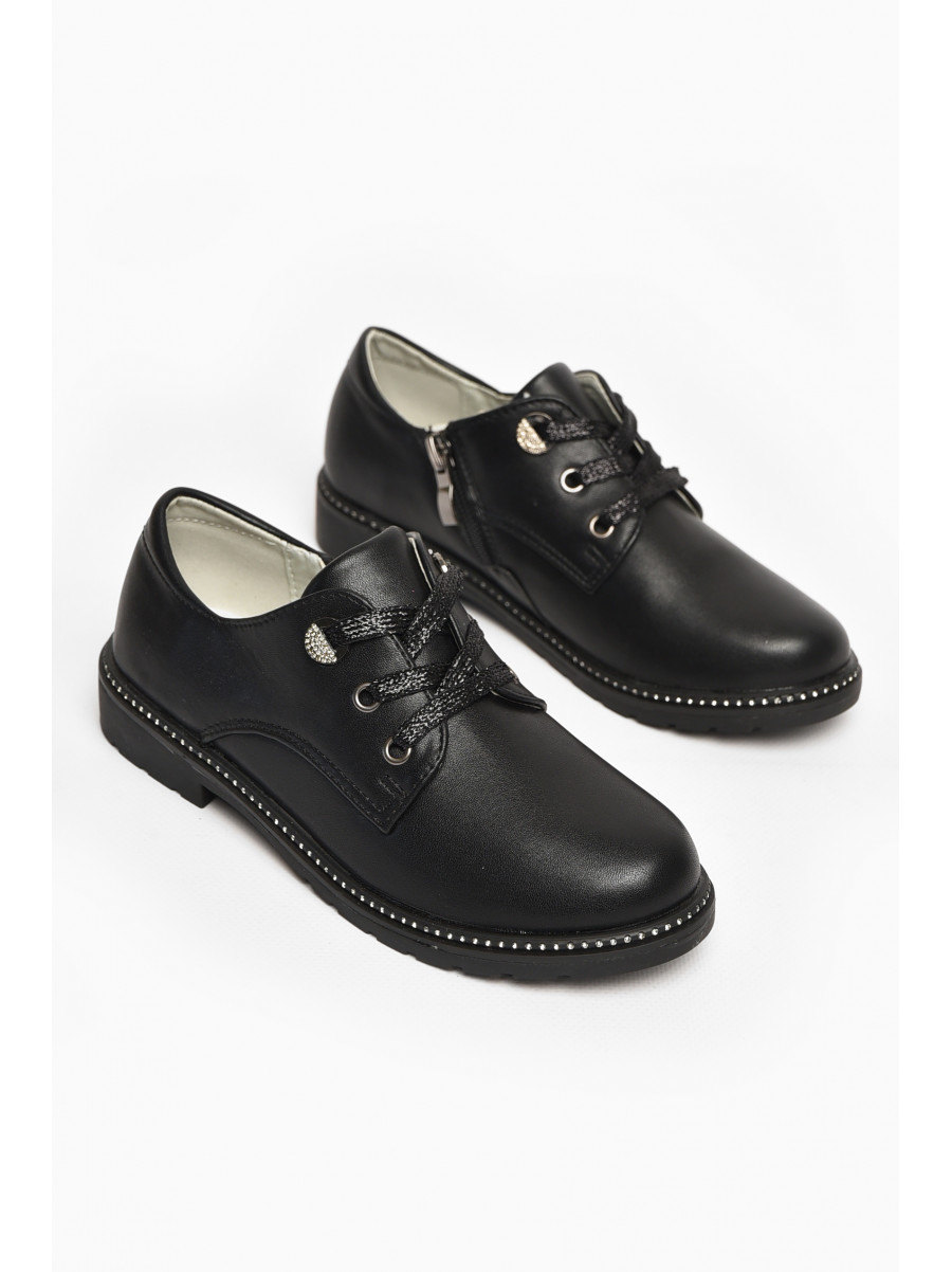 Туфлі дитячі для дівчинки чорного кольору 5994-1 213015C