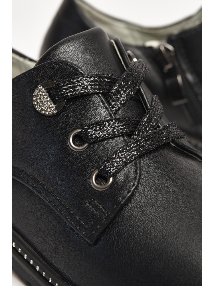 Туфлі дитячі для дівчинки чорного кольору 5994-1 213015C