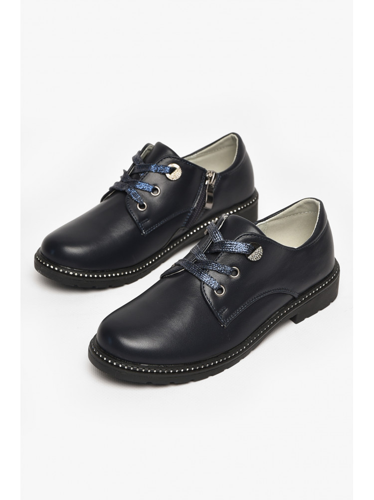 Туфлі дитячі для дівчинки темно-синього кольору 5994-2 213017C