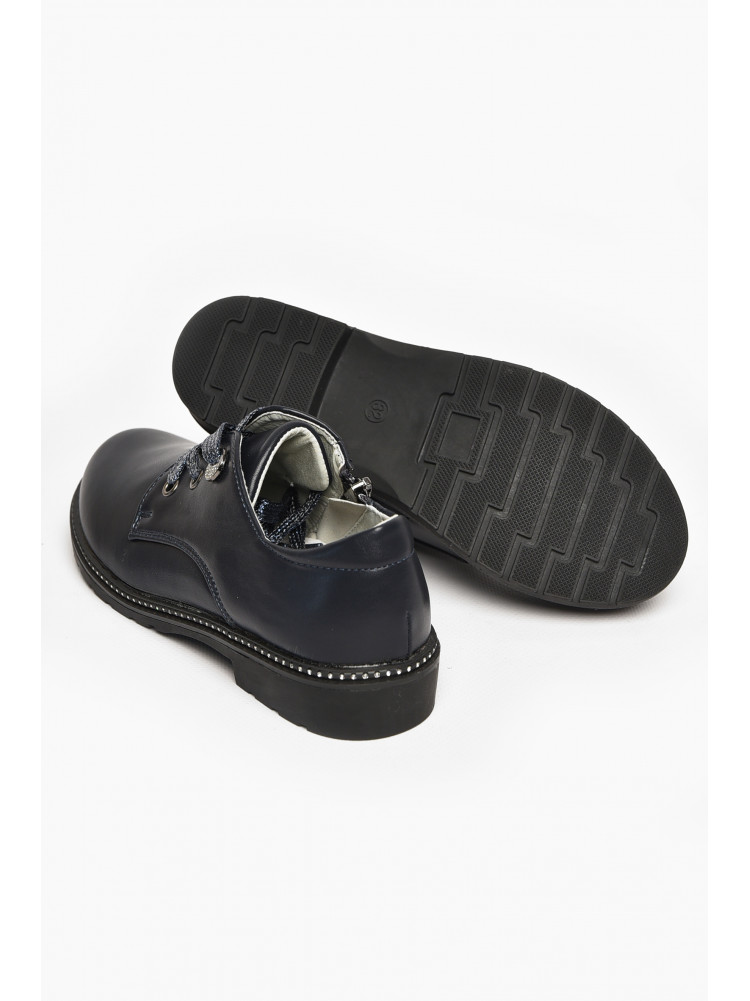 Туфлі дитячі для дівчинки темно-синього кольору 5994-2 213017C