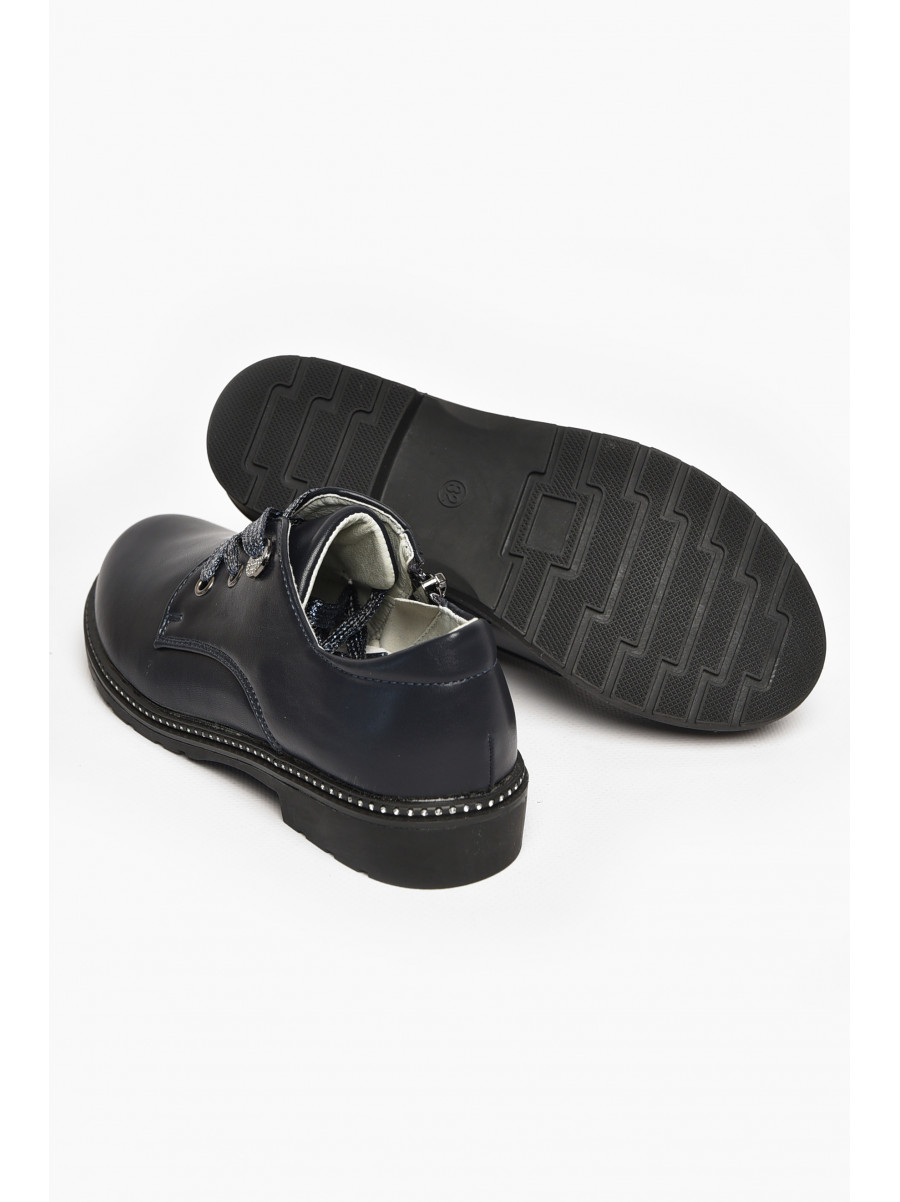 Туфлі дитячі для дівчинки темно-синього кольору 5994-2 213017C