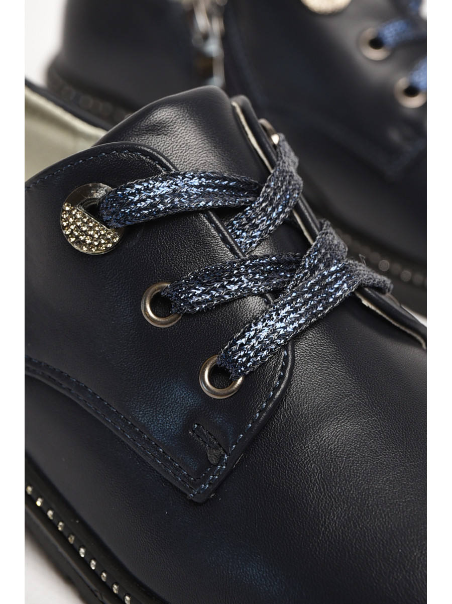 Туфлі дитячі для дівчинки темно-синього кольору 5994-2 213017C