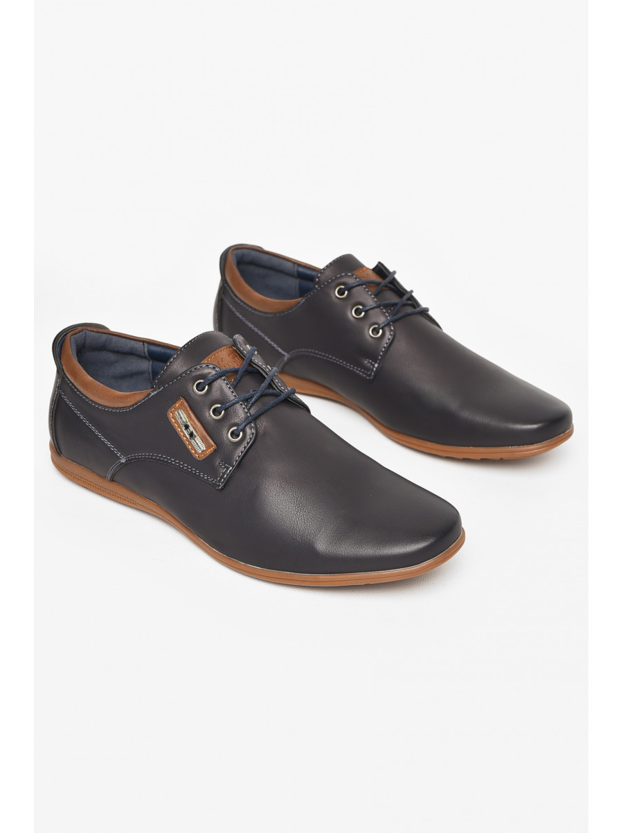 Туфлі чоловічі темно-синього кольору А1022-1 213024C