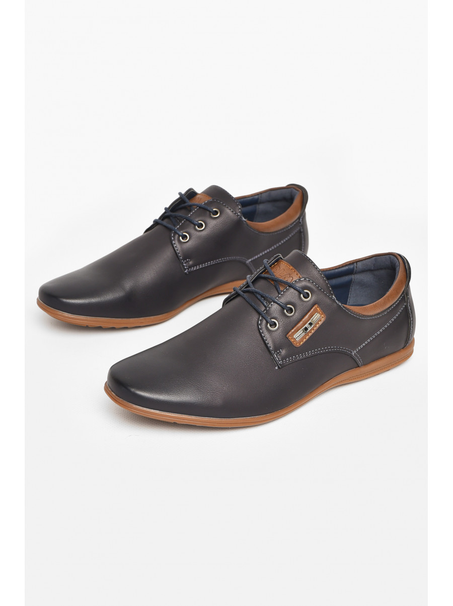 Туфлі чоловічі темно-синього кольору А1022-1 213024C