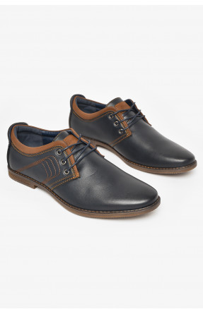 Туфлі чоловічі темно-синього кольору А1887-1 213025C