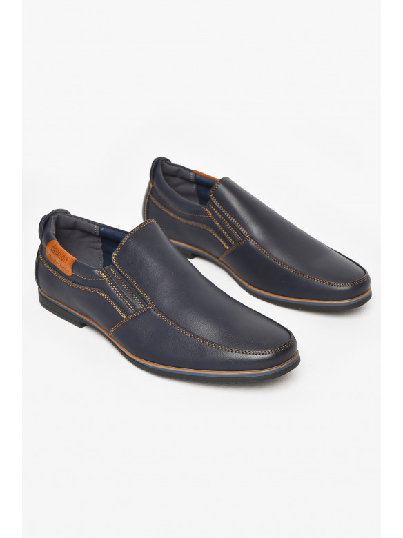 Туфлі чоловічі темно-синього кольору А1681-1 213026C