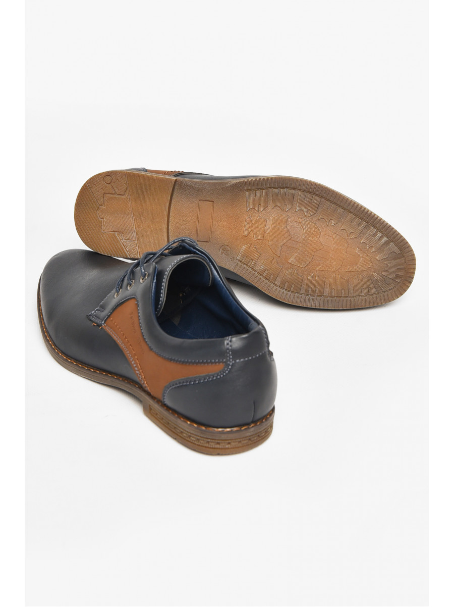 Туфлі чоловічі темно-синього кольору А1888-1 213027C