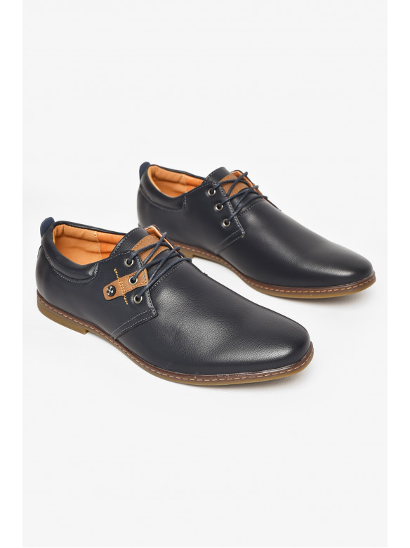 Туфлі чоловічі темно-синього кольору А1218-1 213028C