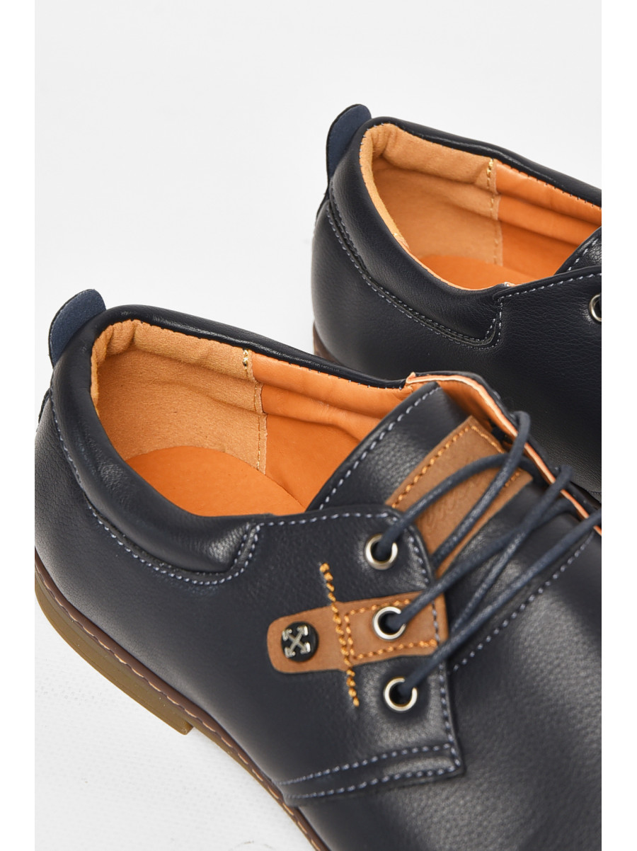 Туфлі чоловічі темно-синього кольору А1218-1 213028C