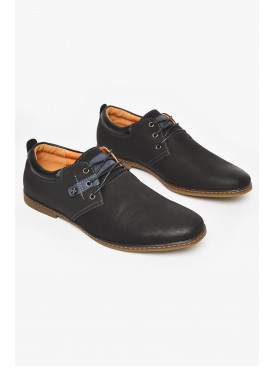 Туфли мужские темно-синего цвета А1218 213031C