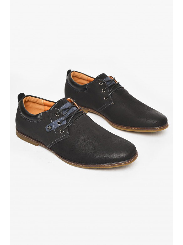 Туфлі чоловічі темно-синього кольору А1218 213031C