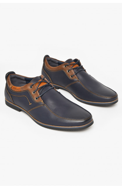 Туфли мужские темно-синего цвета А1678-1 213033C
