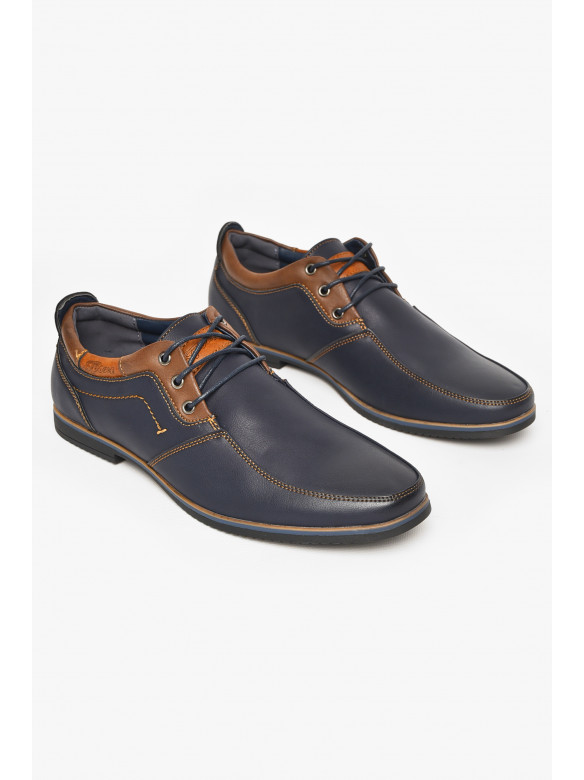 Туфлі чоловічі темно-синього кольору А1678-1 213033C