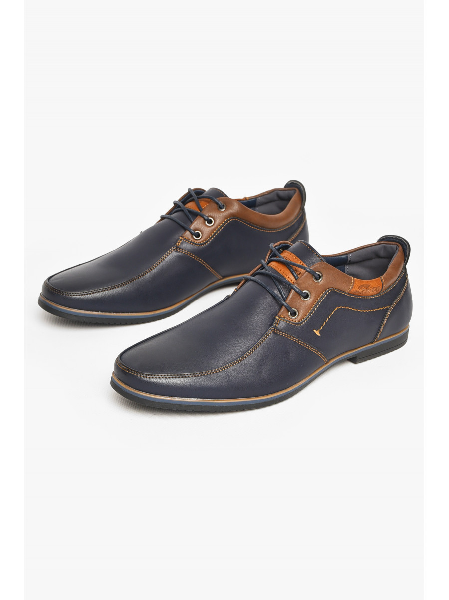 Туфлі чоловічі темно-синього кольору А1678-1 213033C