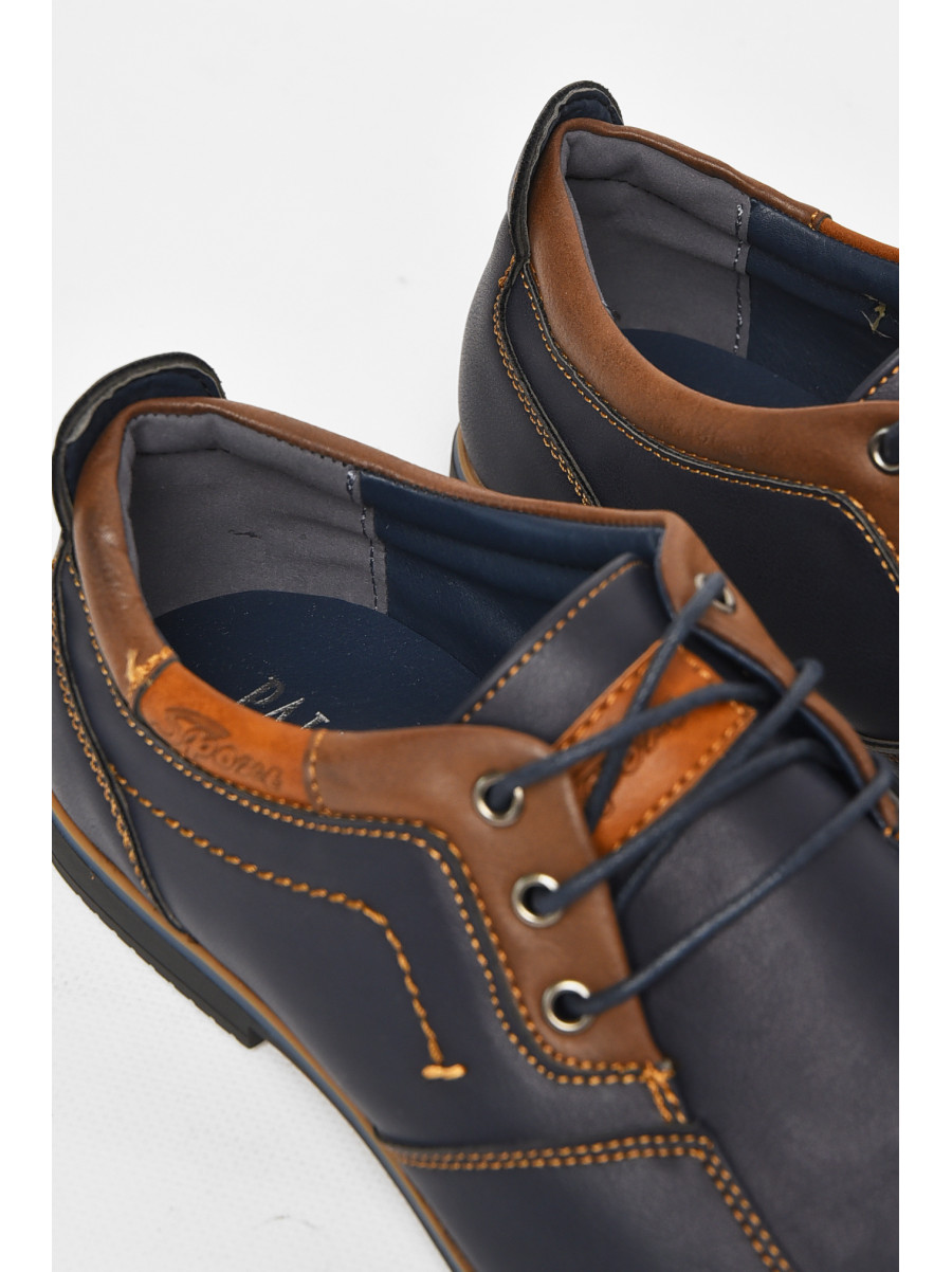 Туфлі чоловічі темно-синього кольору А1678-1 213033C