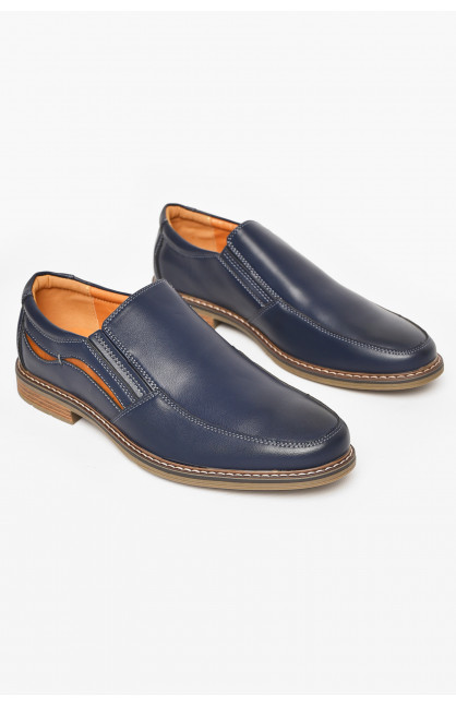 Туфли мужские темно-синего цвета А1190-1 213034C