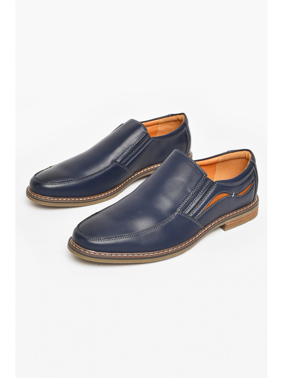 Туфлі чоловічі темно-синього кольору А1190-1 213034C