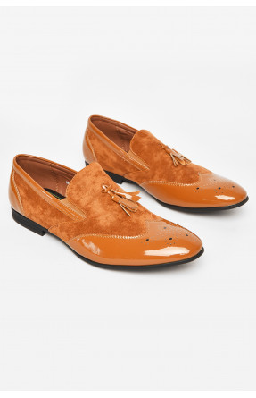 Туфлі чоловічі світло-коричневого кольору 6062-9 213035C