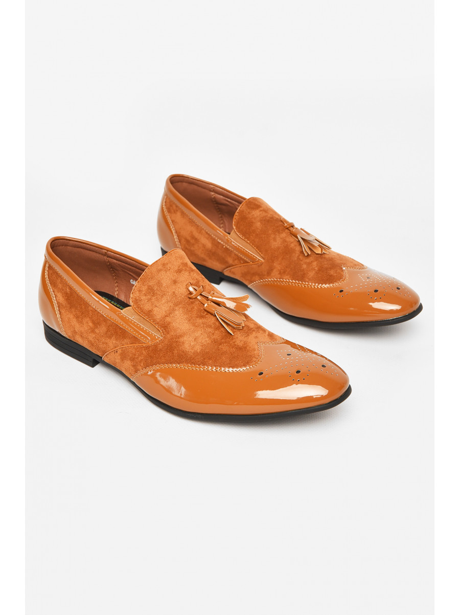 Туфлі чоловічі світло-коричневого кольору 6062-9 213035C