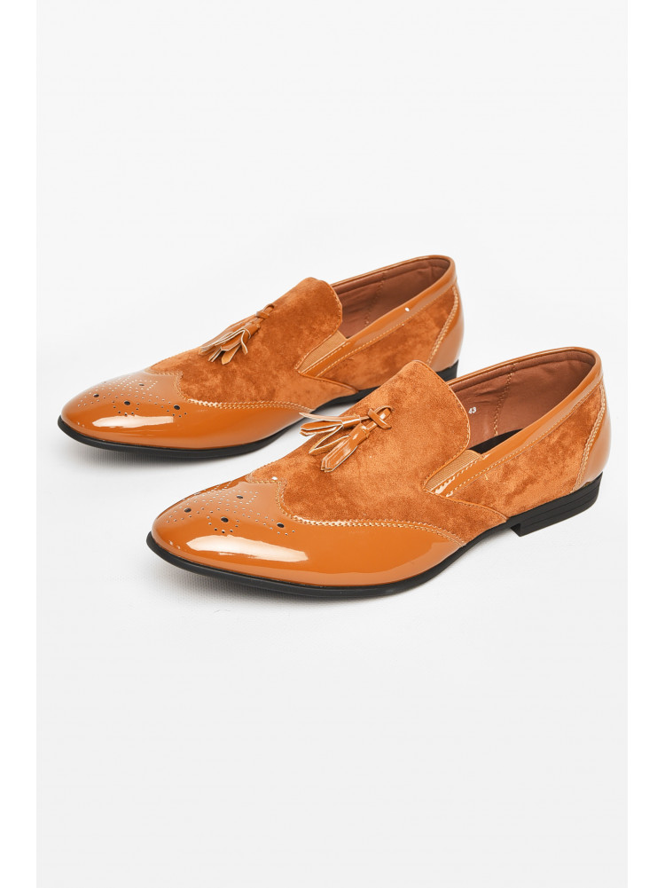 Туфлі чоловічі світло-коричневого кольору 6062-9 213035C