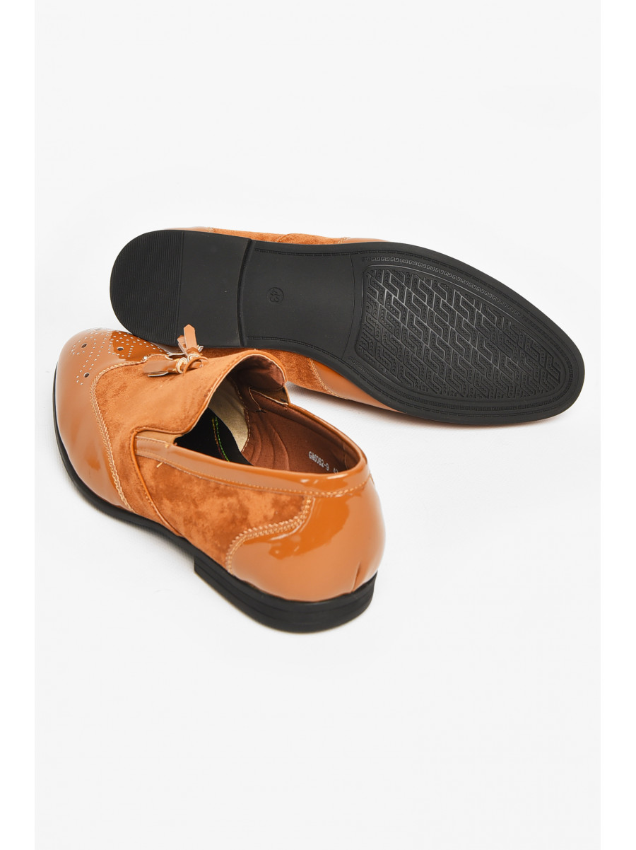 Туфлі чоловічі світло-коричневого кольору 6062-9 213035C