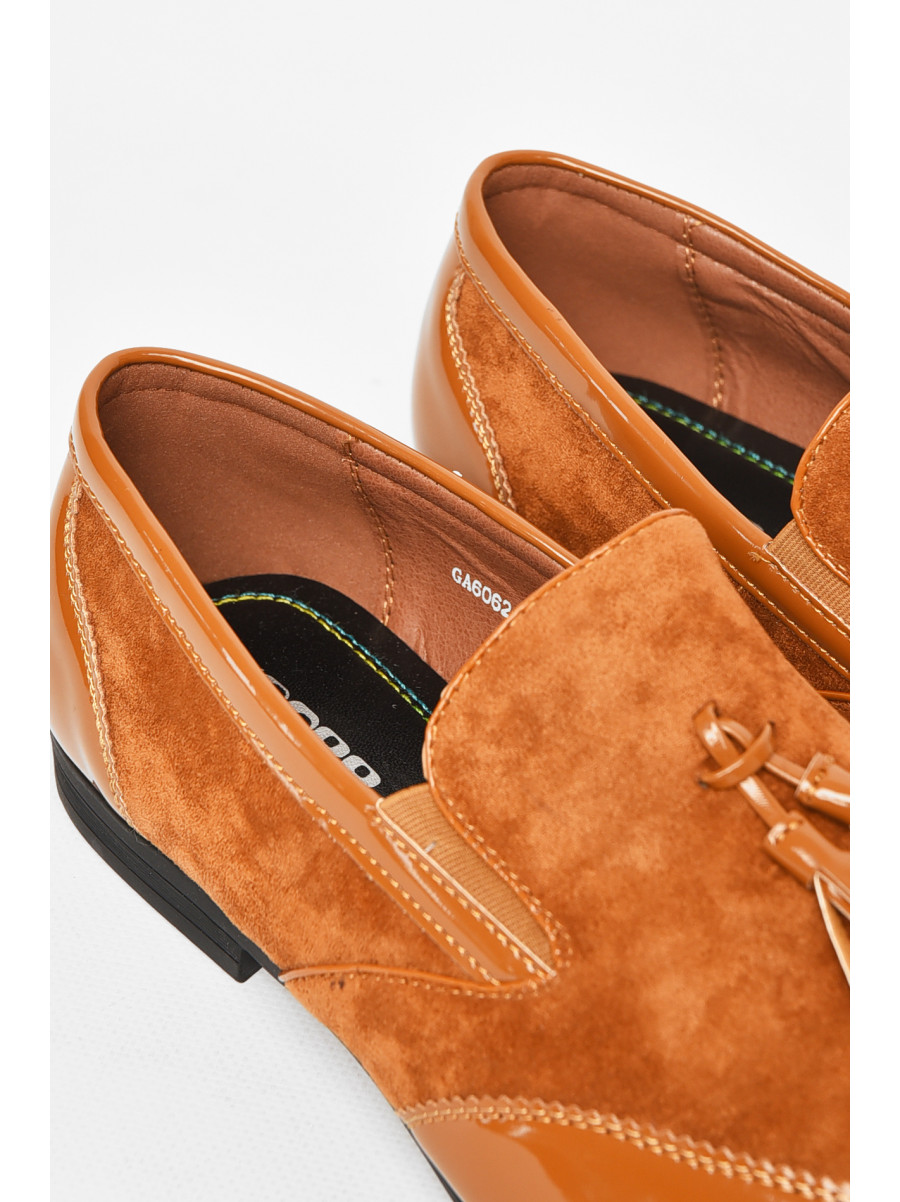 Туфлі чоловічі світло-коричневого кольору 6062-9 213035C