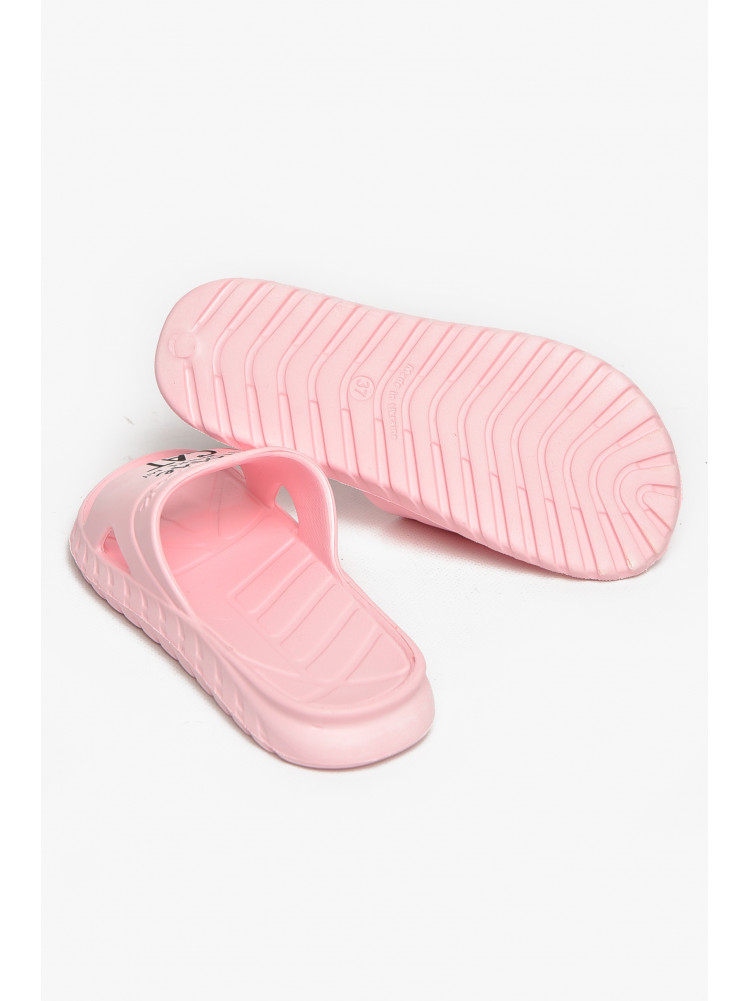 Шлепки пена женские розового цвета С-74 213038C