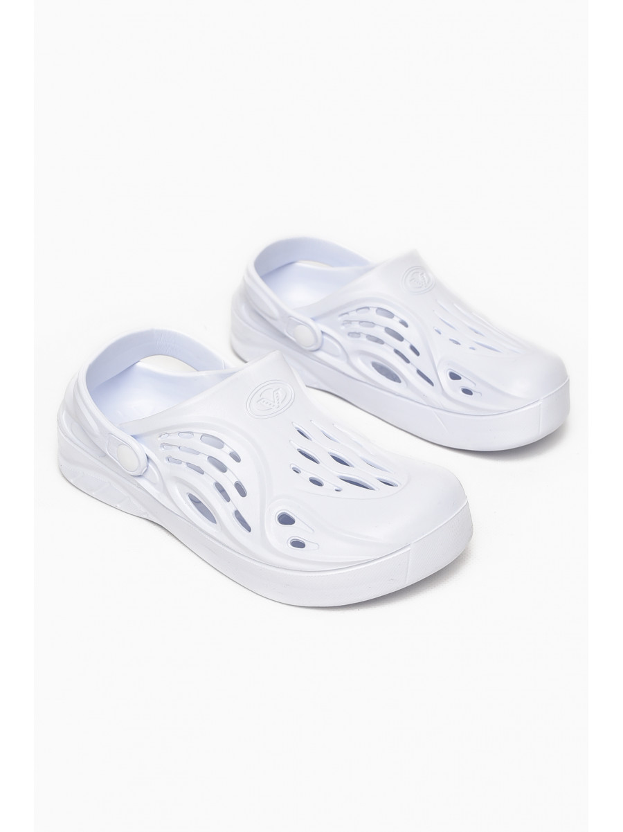 Крокси жіночі білого кольору С-73 213039C