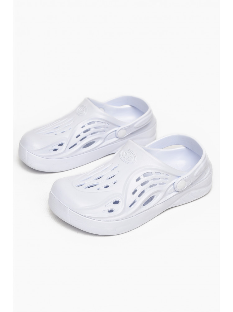 Крокси жіночі білого кольору С-73 213039C