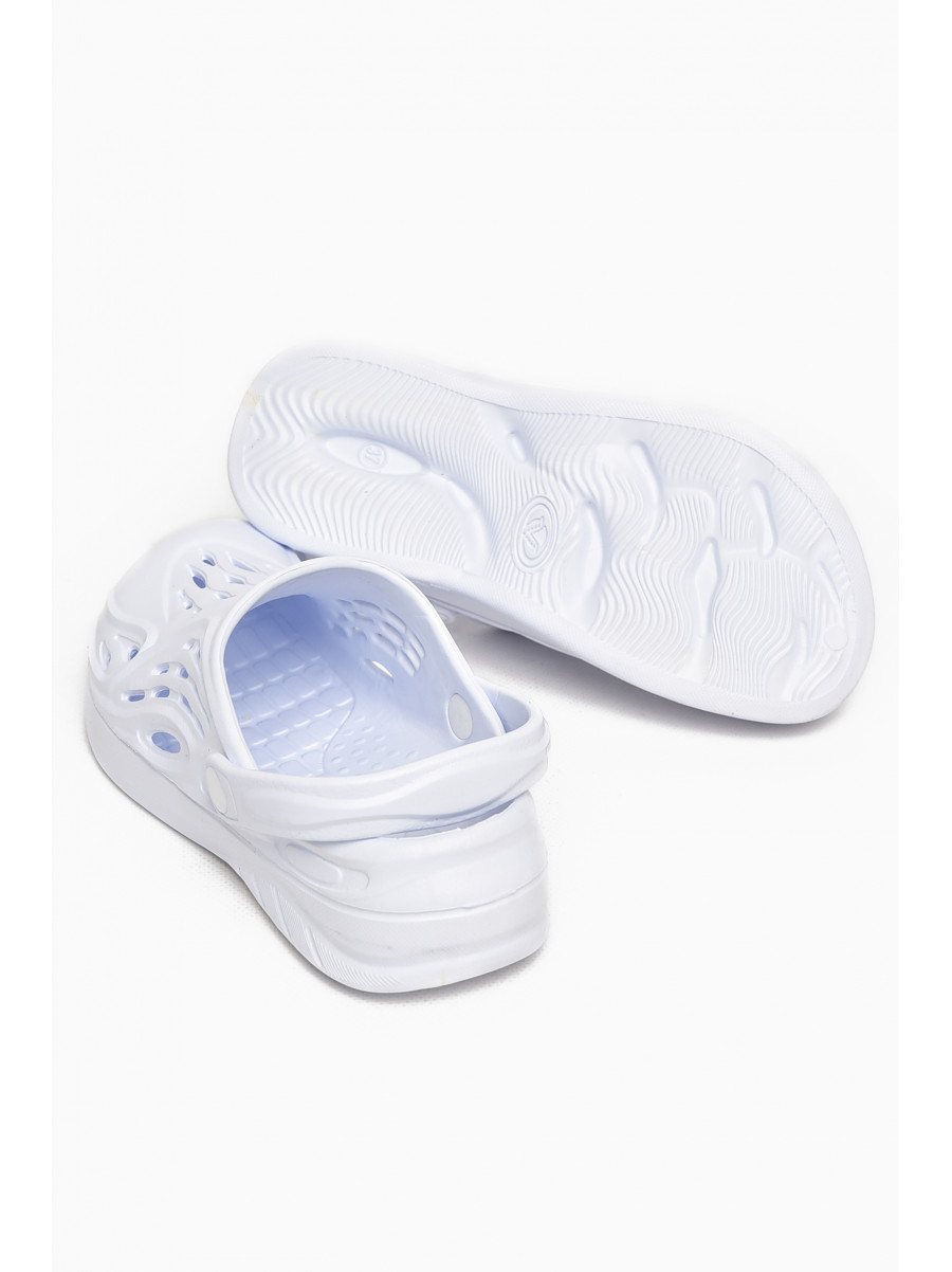 Крокси жіночі білого кольору С-73 213039C