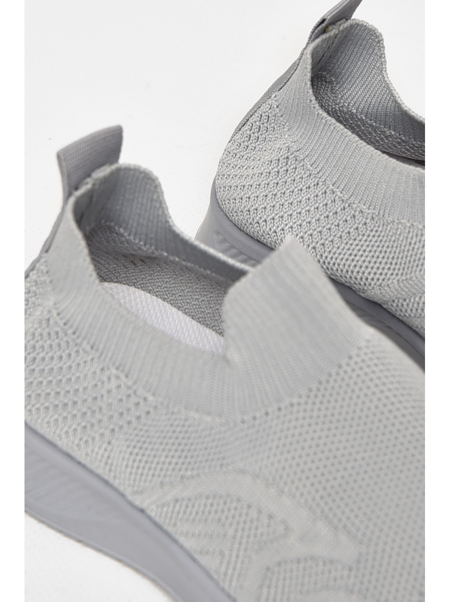 Кросівки дитячі текстильні сірого кольору А605-2 213043C