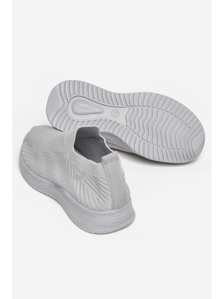 Кросівки дитячі текстильні сірого кольору А602-2 213044C