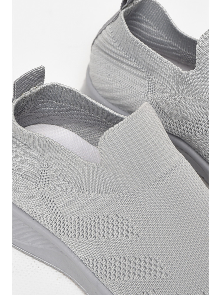 Кросівки дитячі текстильні сірого кольору А602-2 213044C