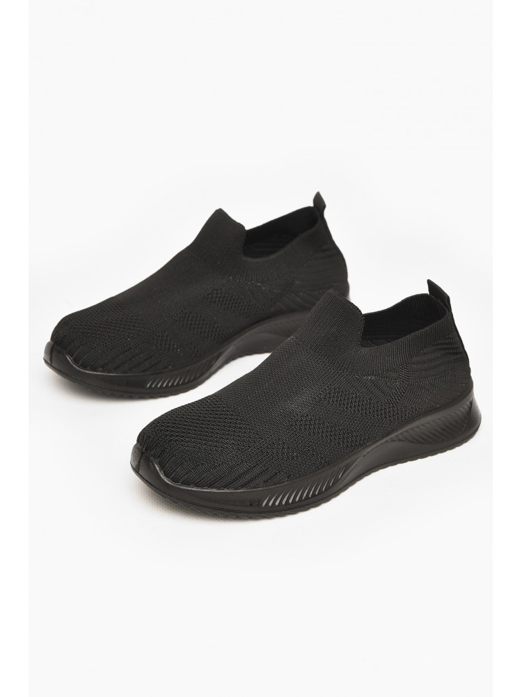 Кросівки дитячі текстильні чорного кольору А602-1 213045C