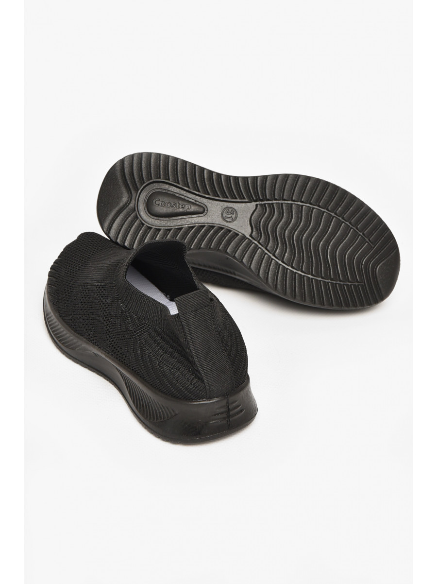 Кросівки дитячі текстильні чорного кольору А602-1 213045C