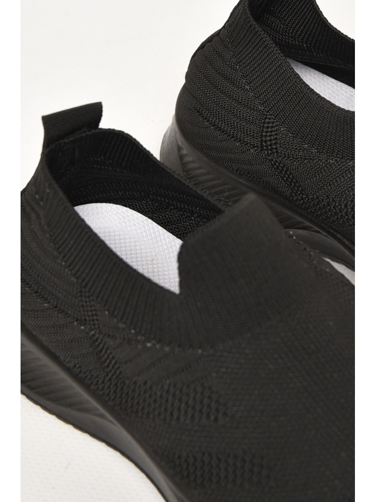 Кросівки дитячі текстильні чорного кольору А602-1 213045C