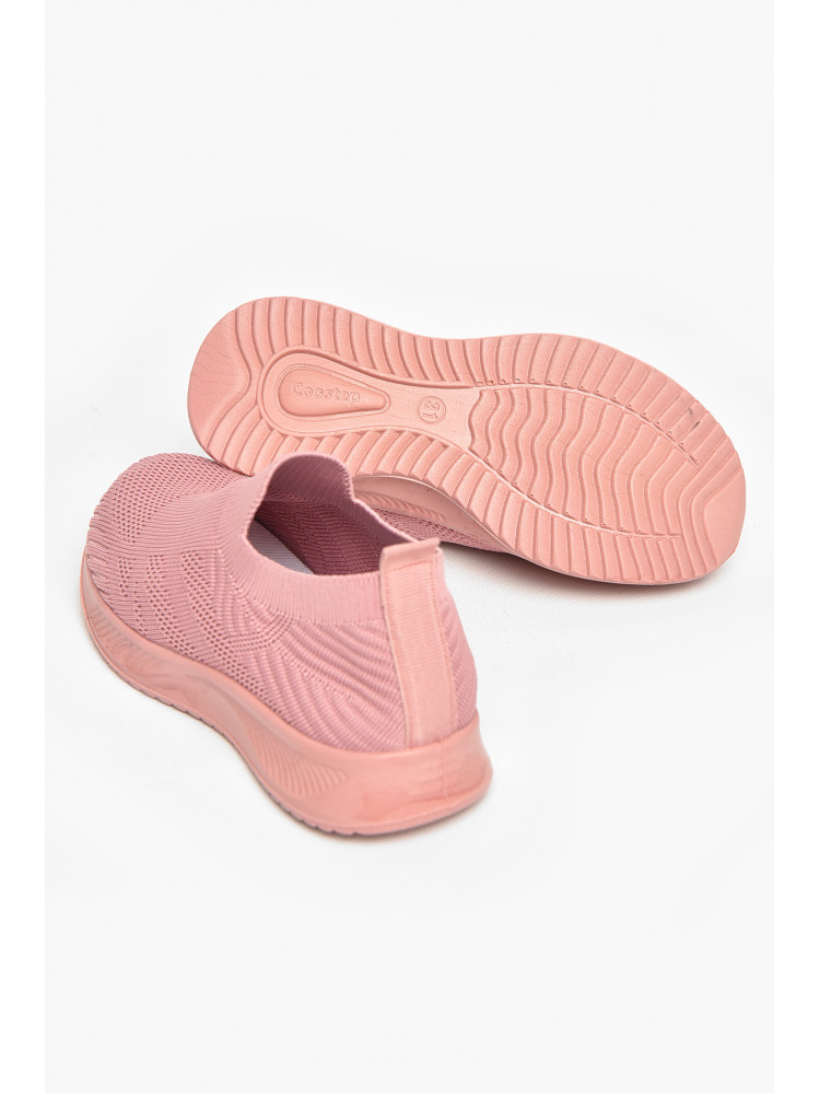 Кросівки дитячі текстильні рожевого кольору А602-3 213046C