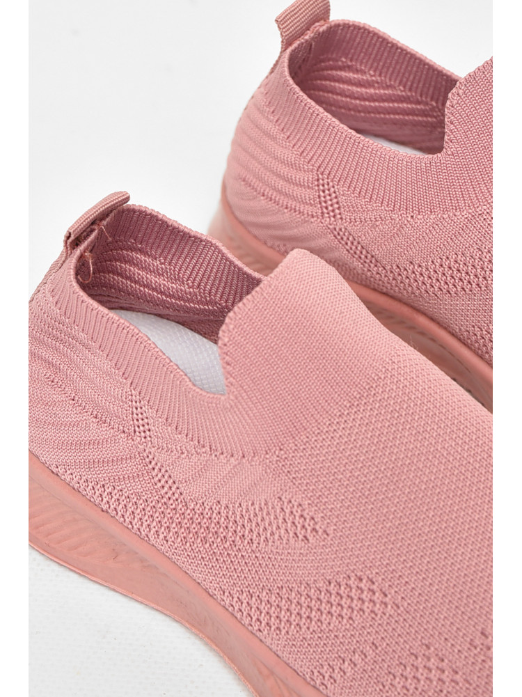 Кросівки дитячі текстильні рожевого кольору А602-3 213046C