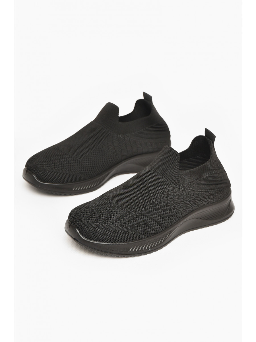 Кросівки дитячі текстильні чорного кольору А601-1 213047C