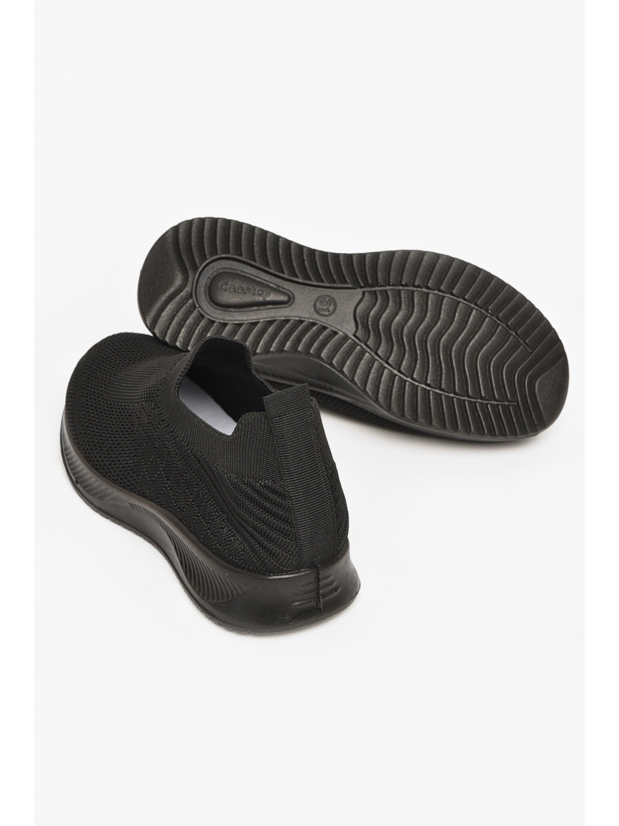 Кросівки дитячі текстильні чорного кольору А601-1 213047C