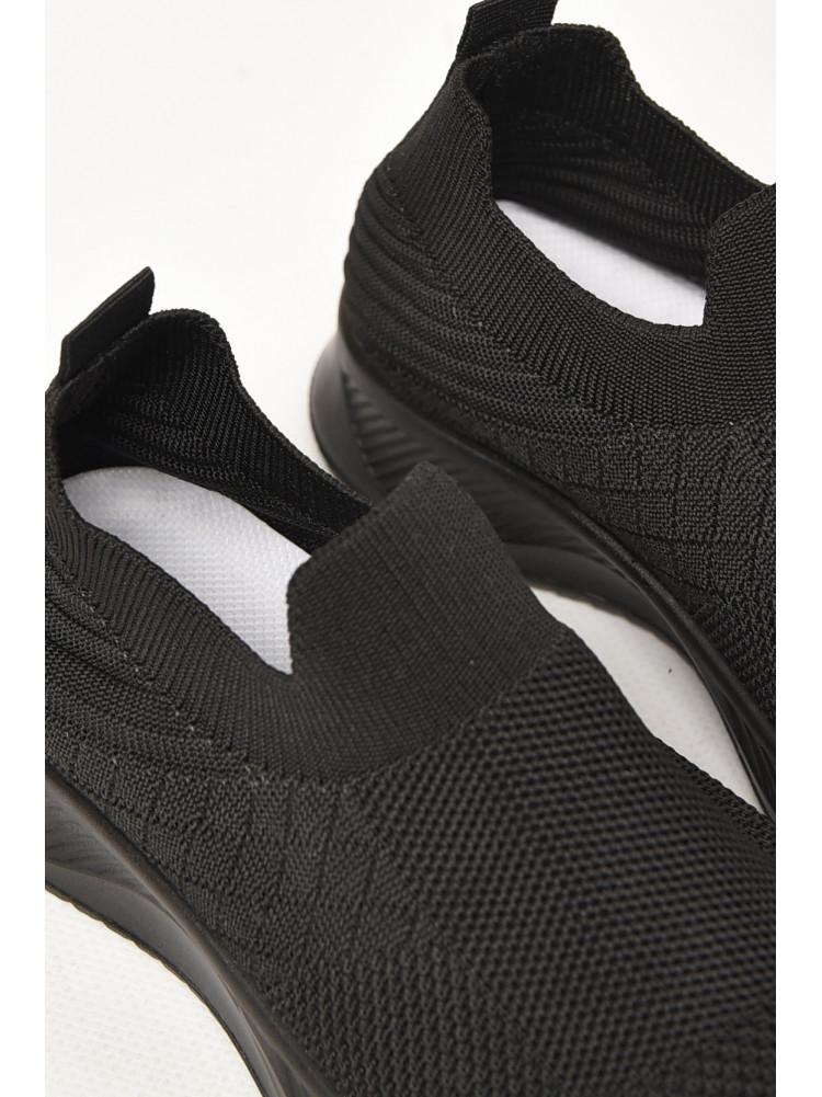 Кросівки дитячі текстильні чорного кольору А601-1 213047C